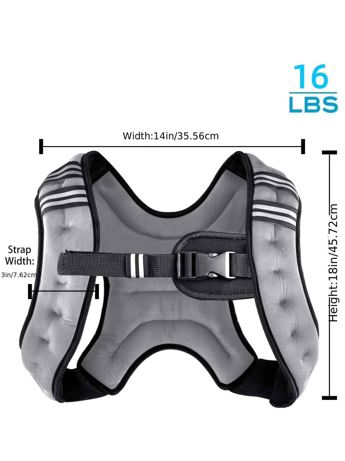 MovaLira™ Weighted Training Vest 16lb