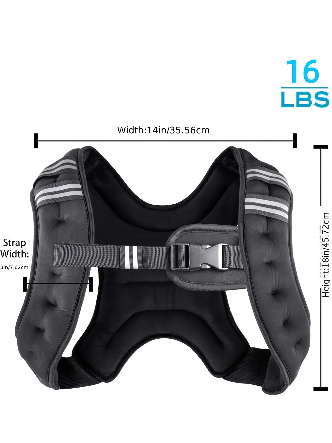 MovaLira™ Weighted Training Vest 16lb