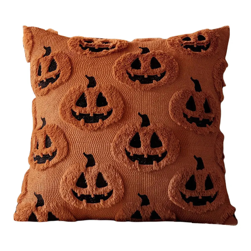 Ghost & Pumpkin Pillow Set – 3-Pack Halloween Cozy Covers