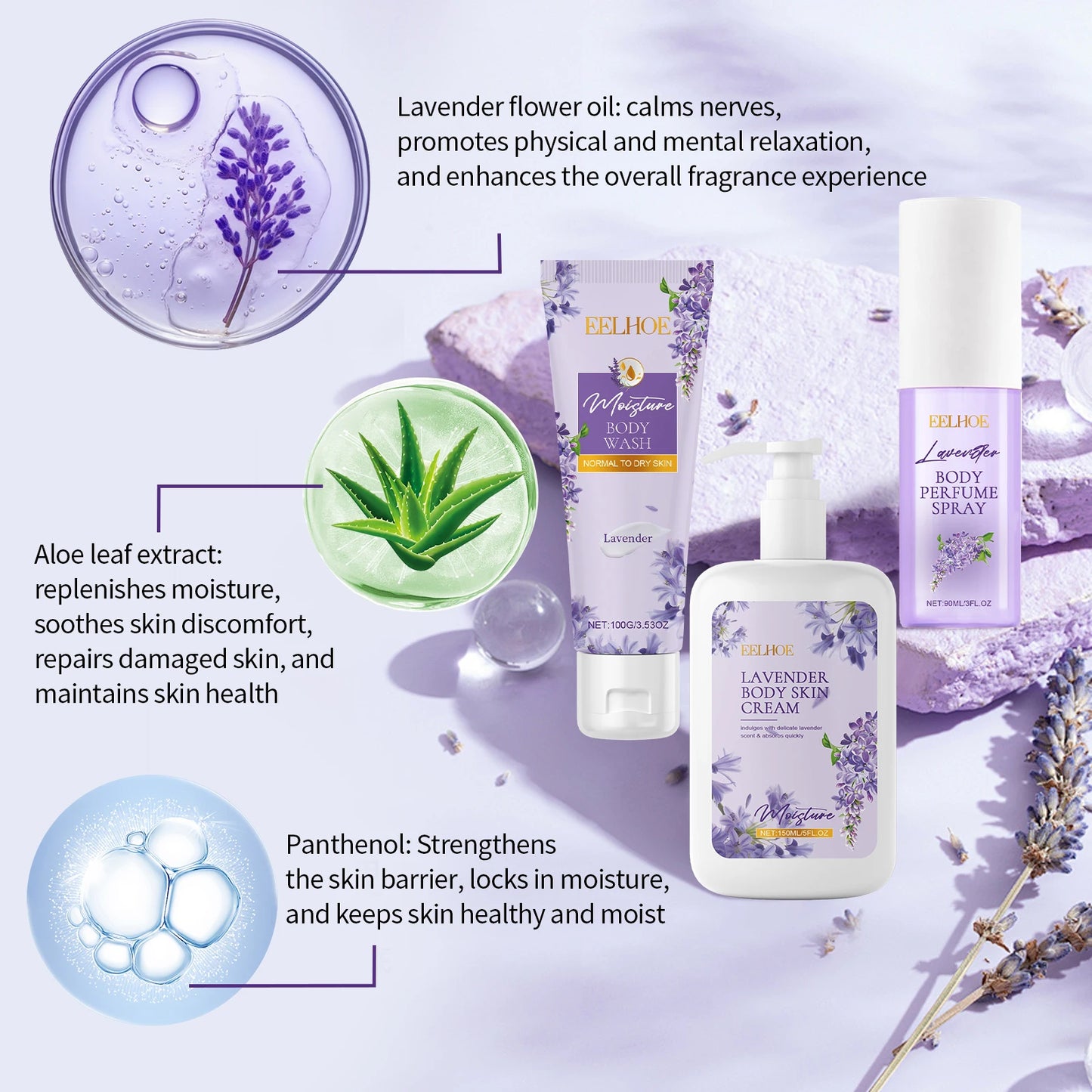 Lavender Bliss™ Body Care Gift Set