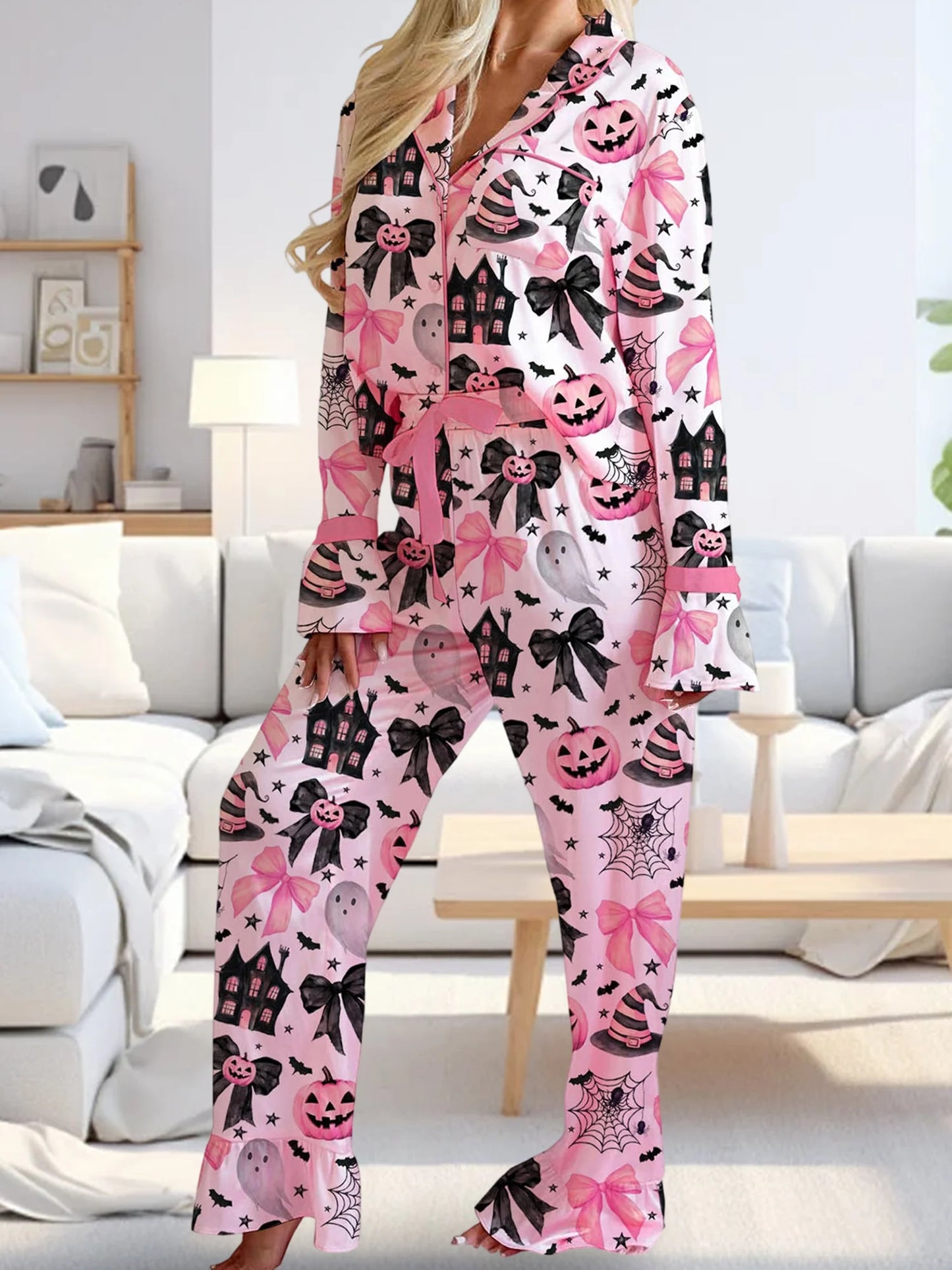 Women’s Halloween Pajama Set