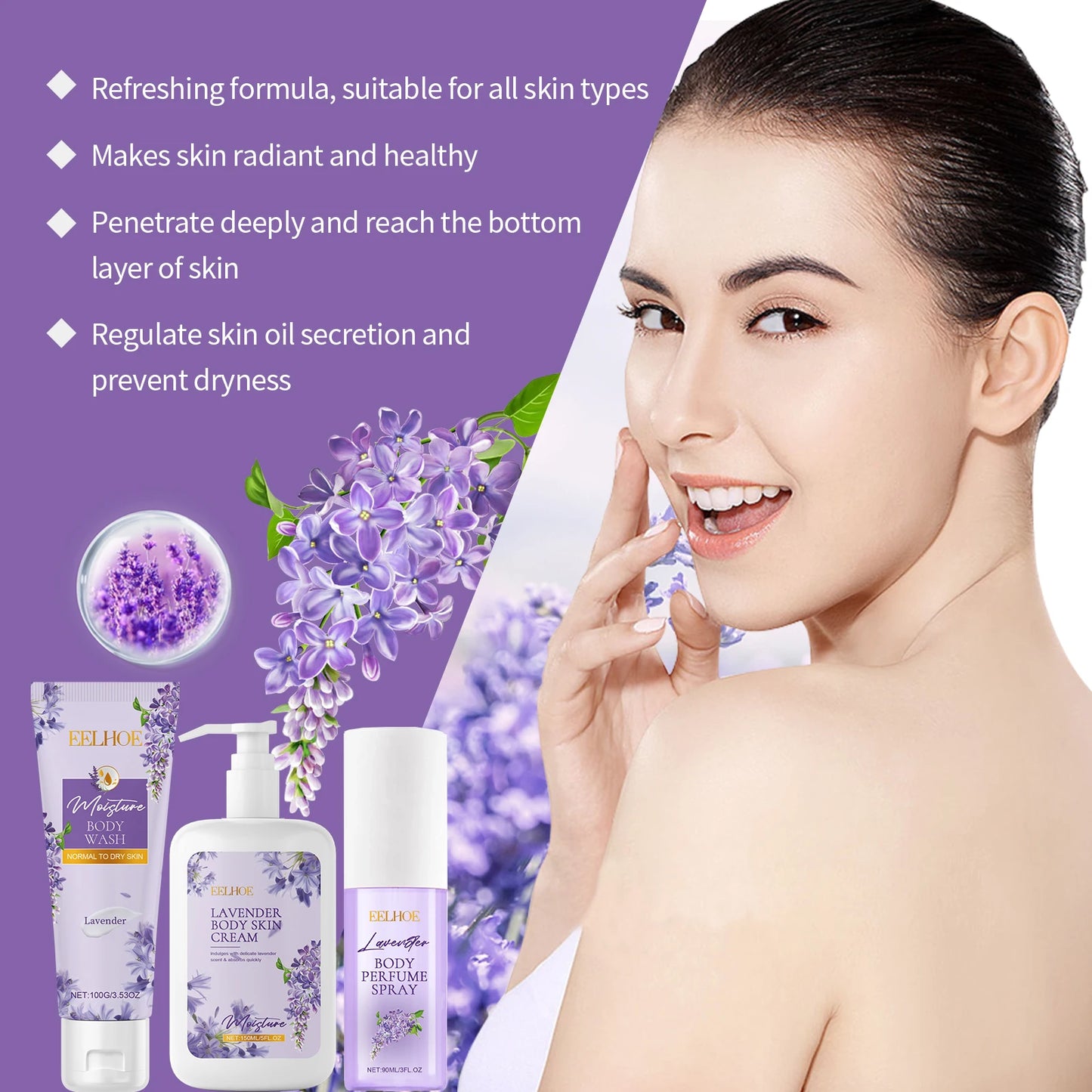 Lavender Bliss™ Body Care Gift Set