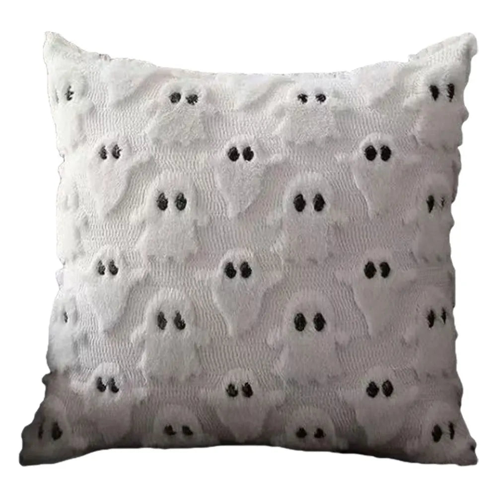 Ghost & Pumpkin Pillow Set – 3-Pack Halloween Cozy Covers