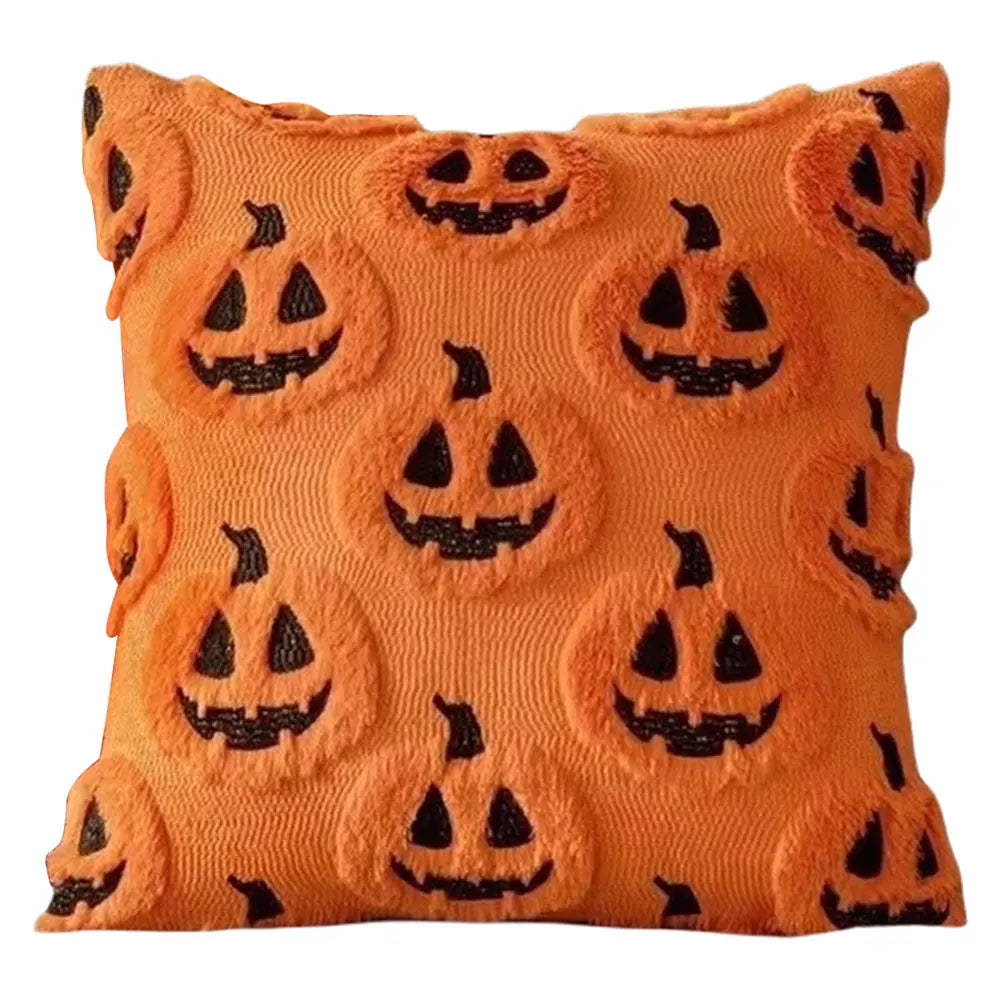 Ghost & Pumpkin Pillow Set – 3-Pack Halloween Cozy Covers