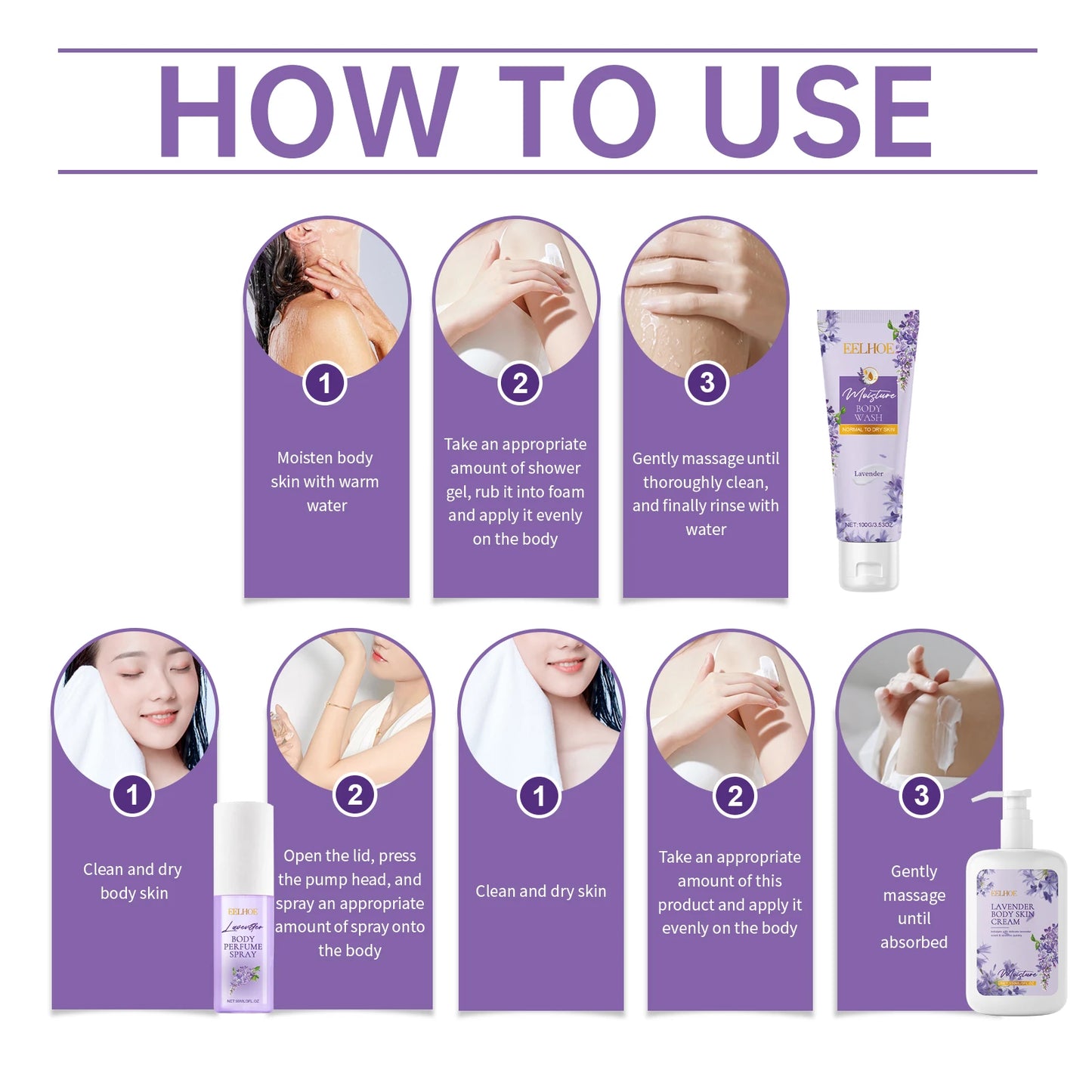 Lavender Bliss™ Body Care Gift Set