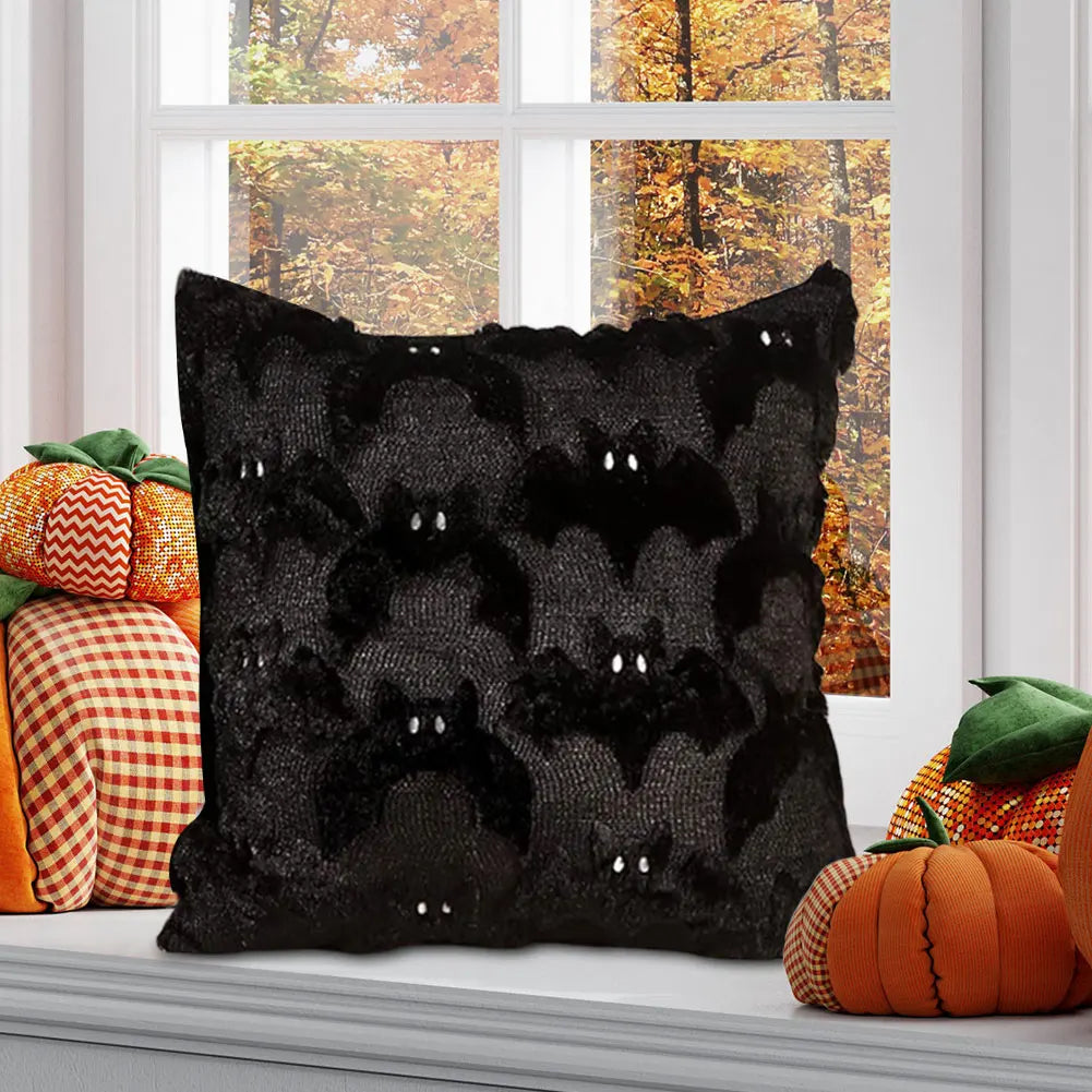 Ghost & Pumpkin Pillow Set – 3-Pack Halloween Cozy Covers