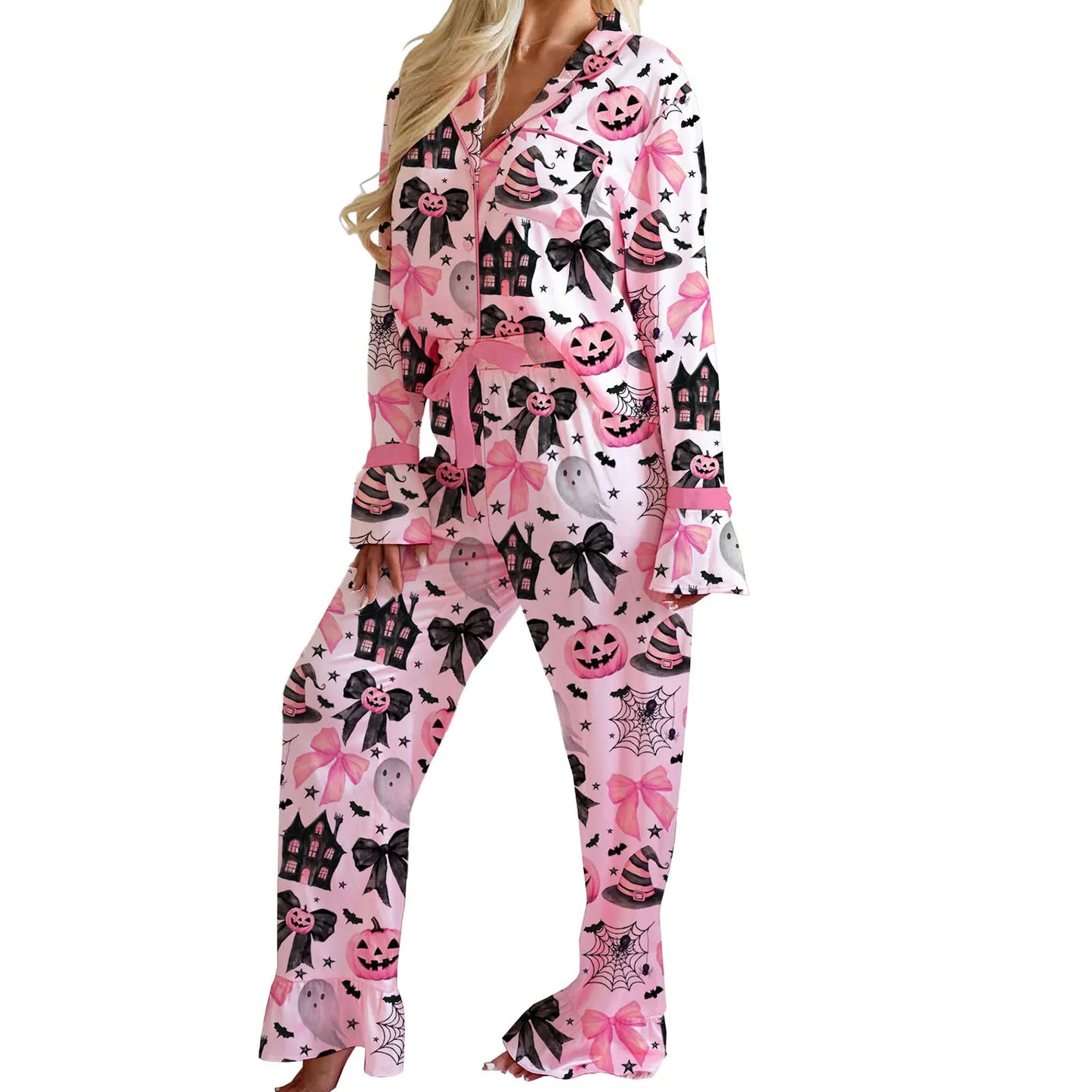 Women’s Halloween Pajama Set