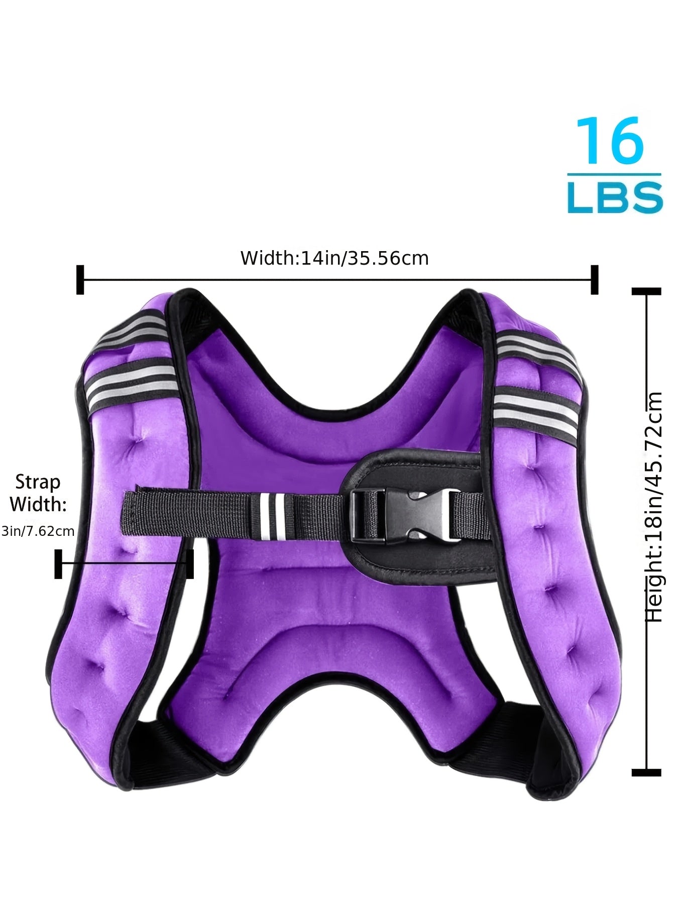 MovaLira™ Weighted Training Vest 16lb