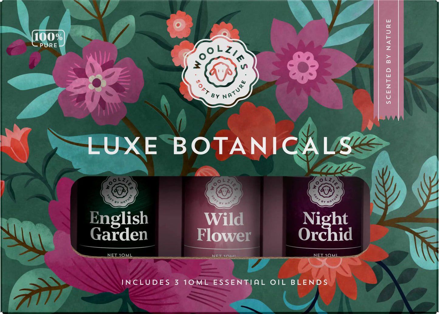 Luxe Botanicals™ Essential Oil Trio – Garden Bloom Set
