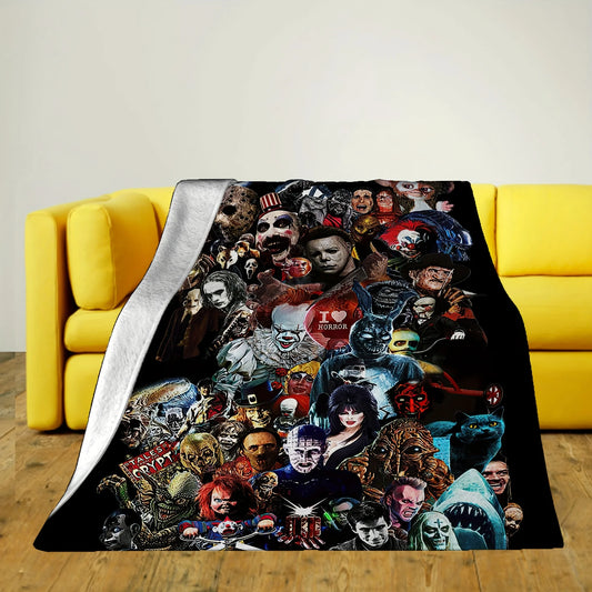 Horror Movie Night Blanket – Halloween Edition