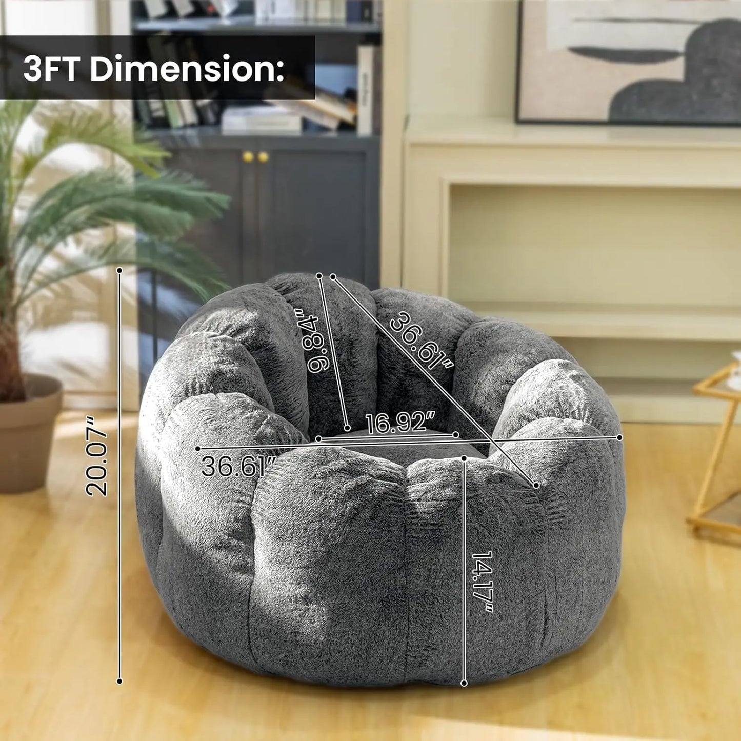 FluffNest™ Bean Lounge Chair