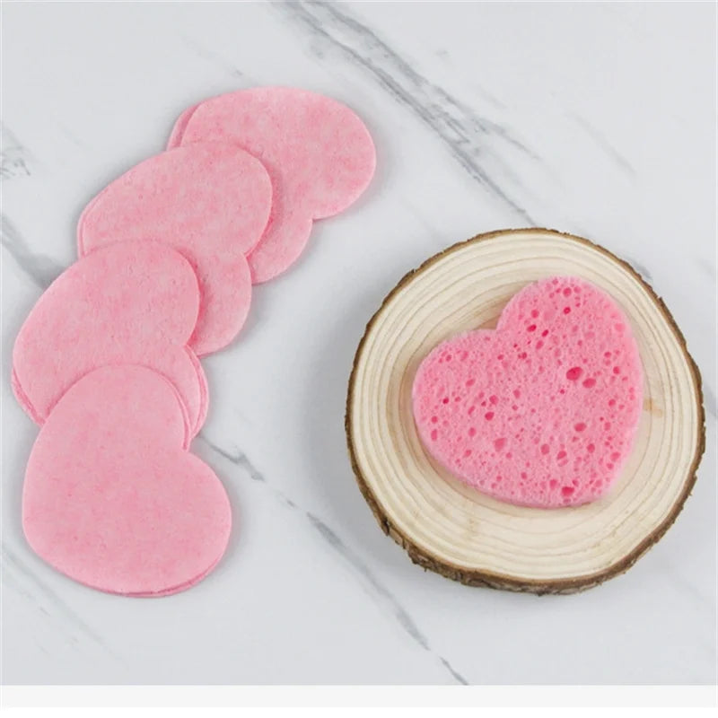 MovaLira™ HeartGlow Facial Sponge Pads
